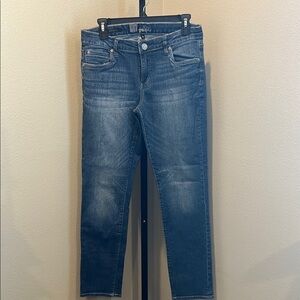 Kut from the Kloth Blue Ankle Cropped Jeans